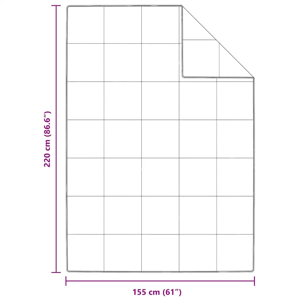 Duvet Invernale Bianco 155 x 220 cm Piuma 42007658