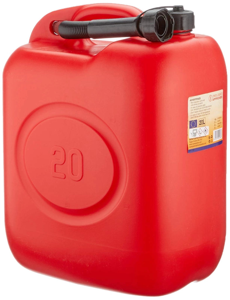 Tanica Carburante Pp Rosso Lt 20