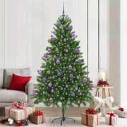 Albero di Natale con 300 LED con supporto Verde 210 cm PE