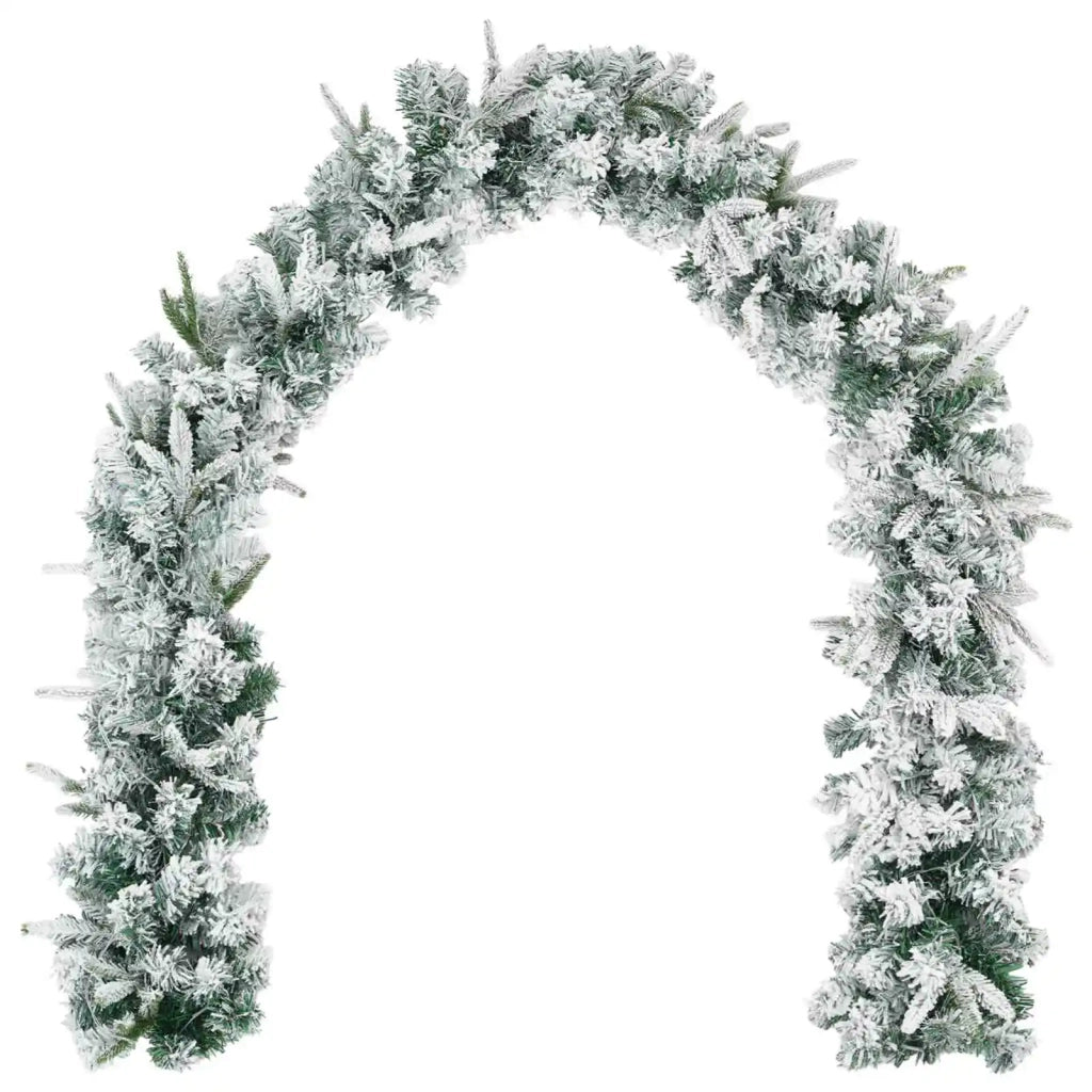 Albero di Natale Mini 90 cm PVC e PE Verde e Bianco 3468442