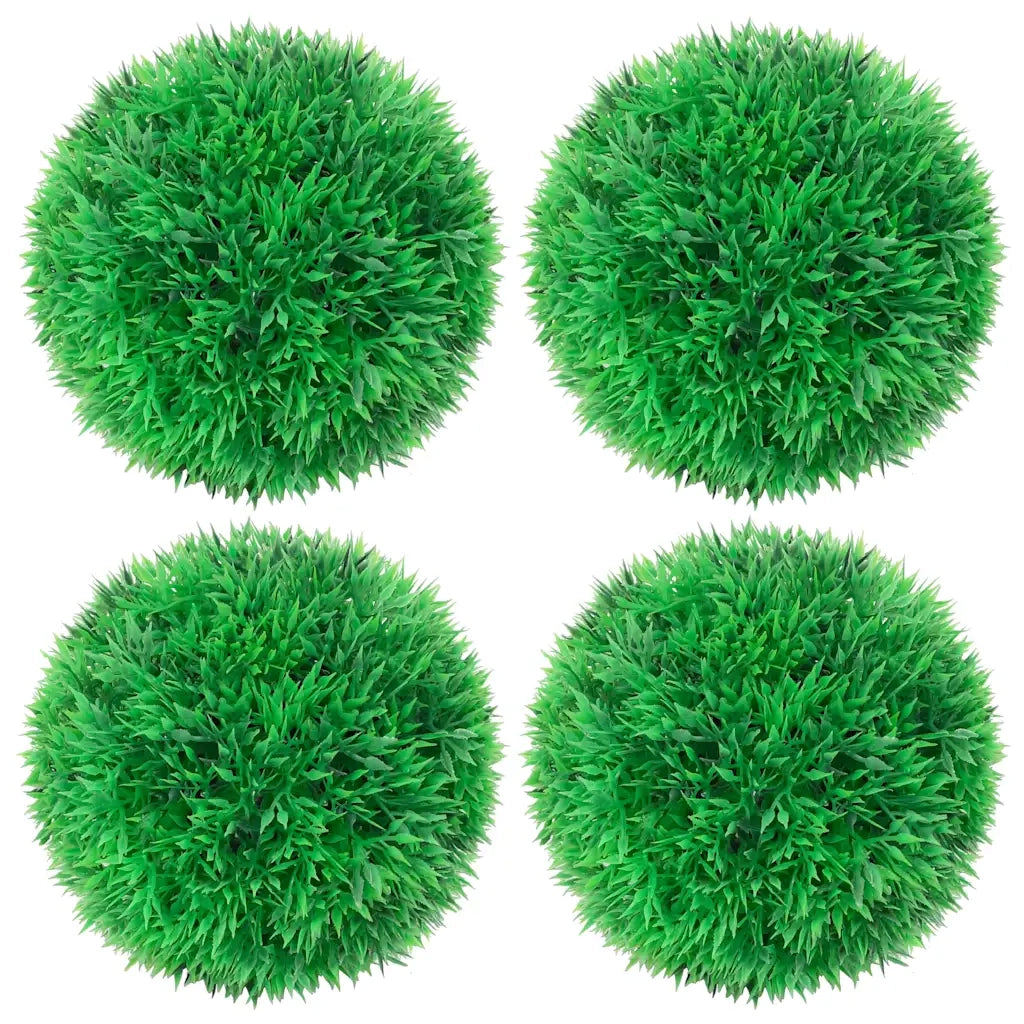 Sfere di Bosso Artificiale 4 pz 12 cm 315477