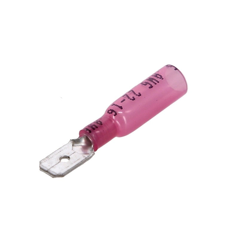 TERMINALE MASCHIO TERMO GIALLO 10PZ