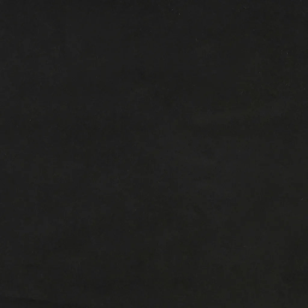 Testiera Nera 100x5x78/88 cm in Velluto 345920