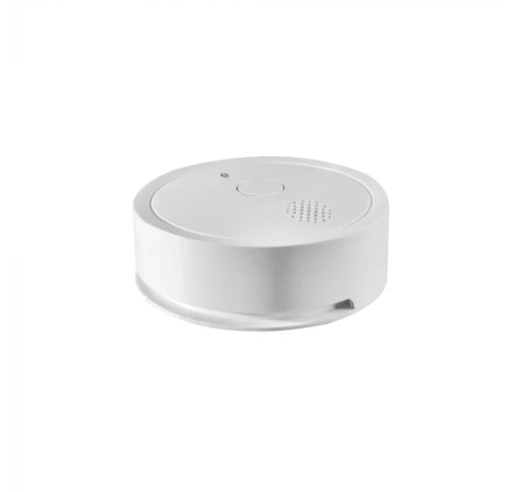 Shelly Plus Smoke Alarm Rilevatore Smart di Fumo, Allarme Antincendio con Notifiche in Tempo Reale, Controllo da App e Integrazione Smart Home