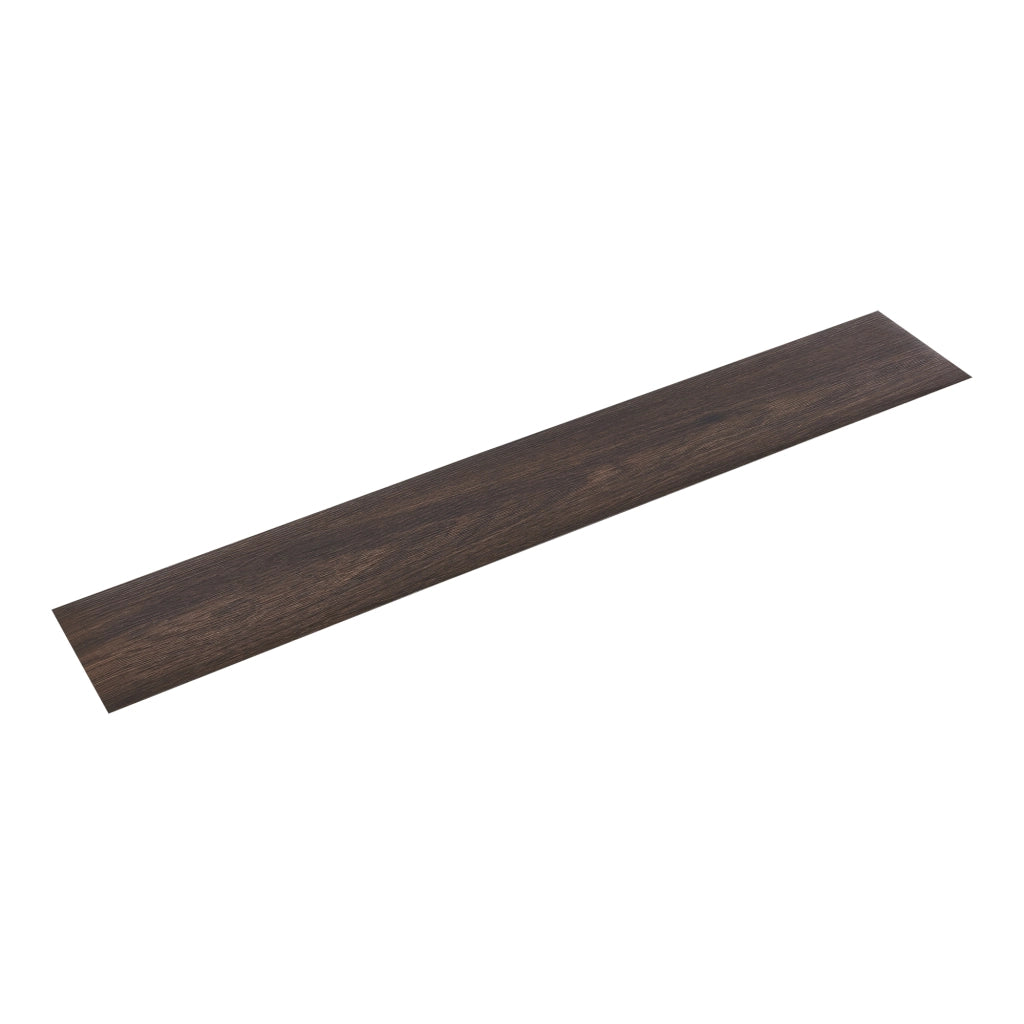 Pavimento Adesivo Vanola in PVC per Spazi Interni 42 listoni = 5,85 m² Effetto Legno Scuro Wengé NEU.HOLZ