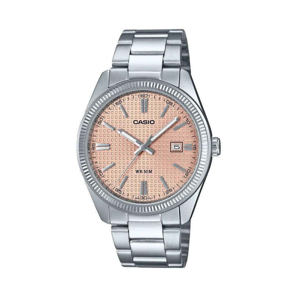CASIO COLLECTION Mod. DATE - GOLF BALL DIAL - ANTIQUE PINK