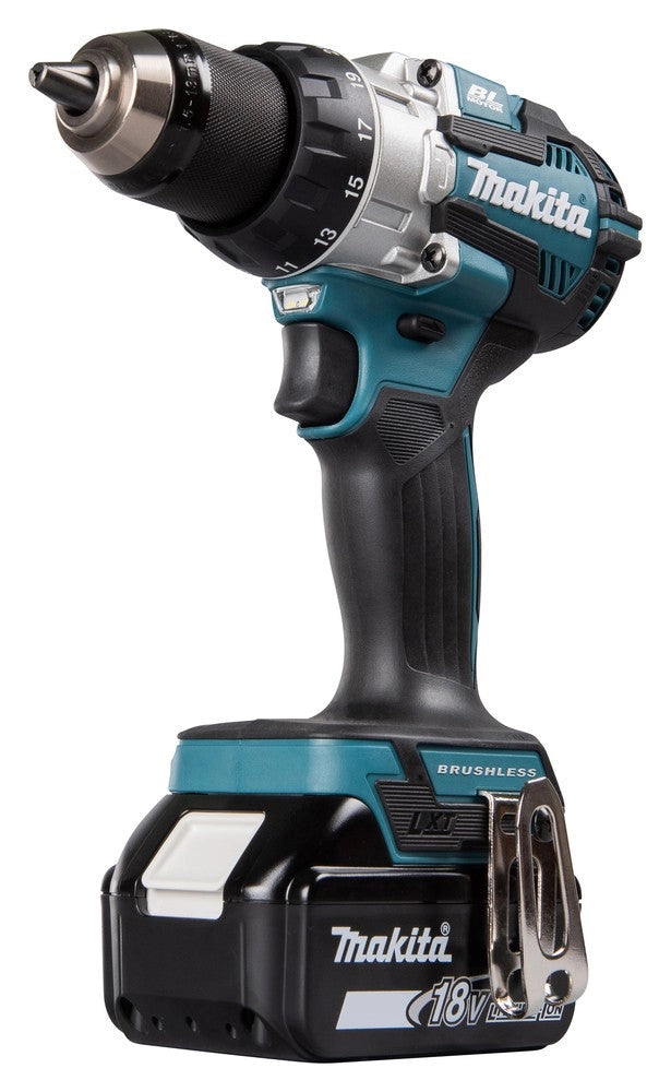 Trapano Makita a batteria con percussione 18V brushless 73nm completo DHP489RTJ