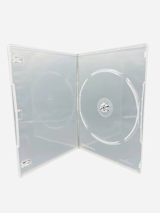 Pacco di 50 Copertine Slim 7mm per DVD/CD/Blu-ray Chiare