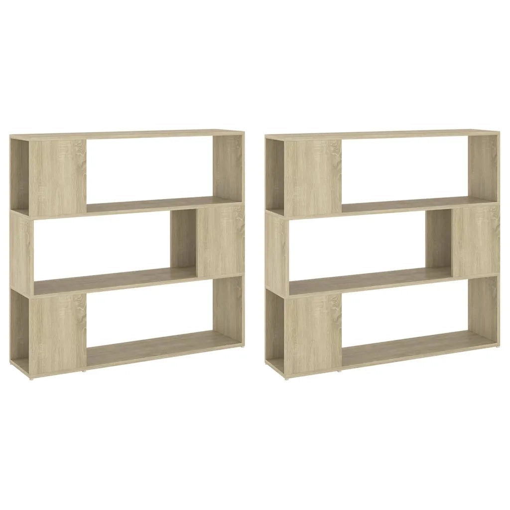 Libreria/Divisorio Stanza Rovere Sonoma 100x24x188 cm 3082074