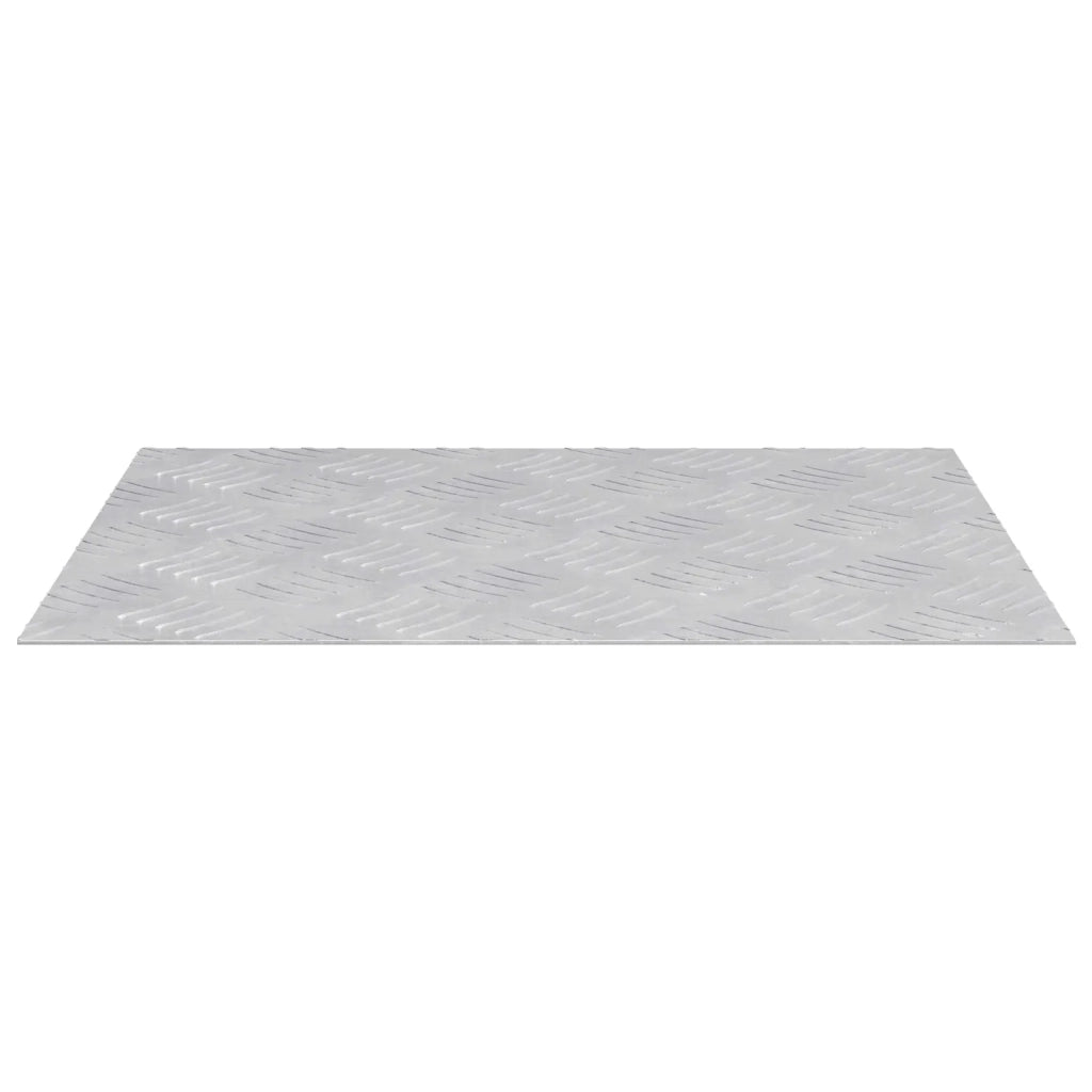 Gradini per Scale 2 pz | Tappetini per scale autoadesivi Argento 50 x 40 cm Alluminio