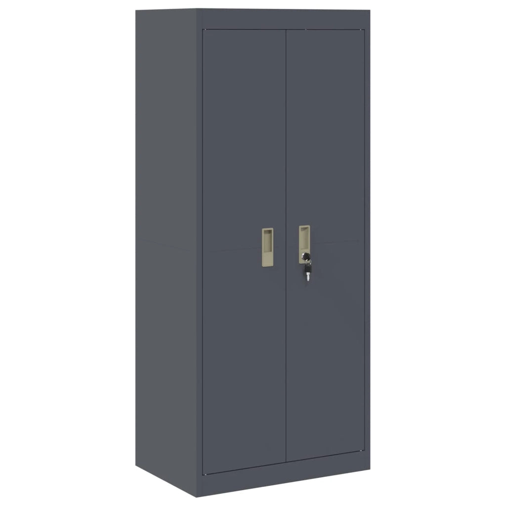 Armadio Antracite 60 x 40 x 140 cm Acciaio