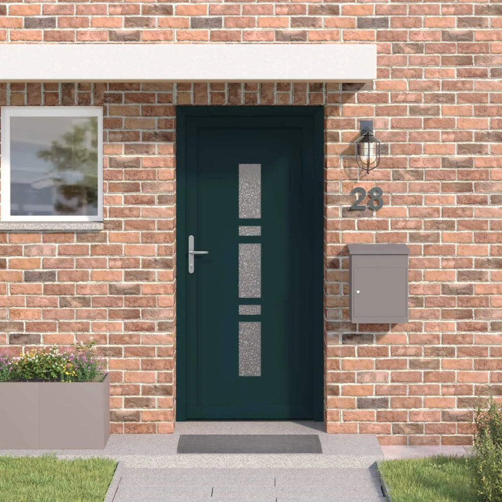 Porta Frontale Antracite 98 x 208 cm PVC 3445737