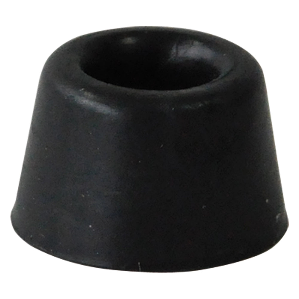 PARACOLPI TRONCO CONICI mm 25 x 10 - pz 8 colore nero  - Blister Koncreto