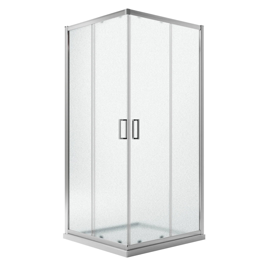 Box Doccia Quadrato 100x100 H185 Stampato C 6mm mod. Ready