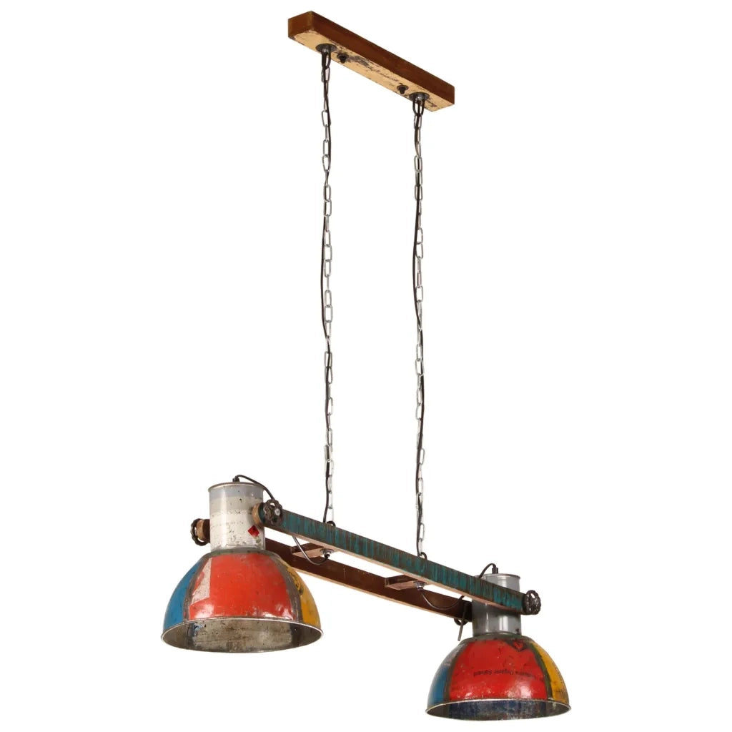 Lampada a Sospensione Industriale 25 W Multicolore 111 cm E27 344394