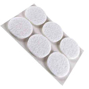 FELTRINI TONDI Ø 22 mm - Bianco - Blister 10 pezzi