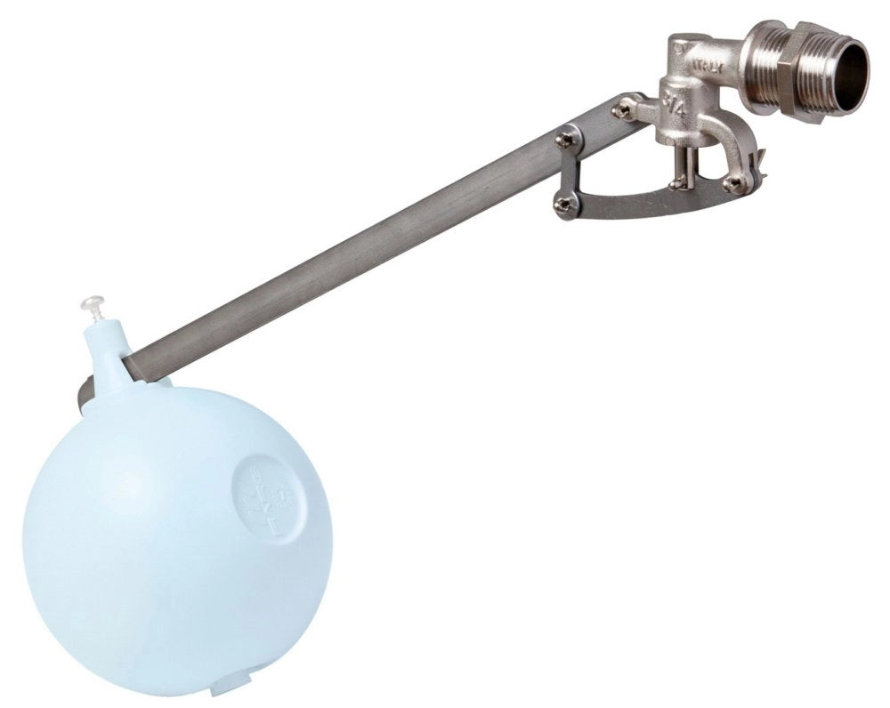 1pz galleggiante a 5 coppiglie asta piatta gr.1 senza sfera cod:ferx.26701