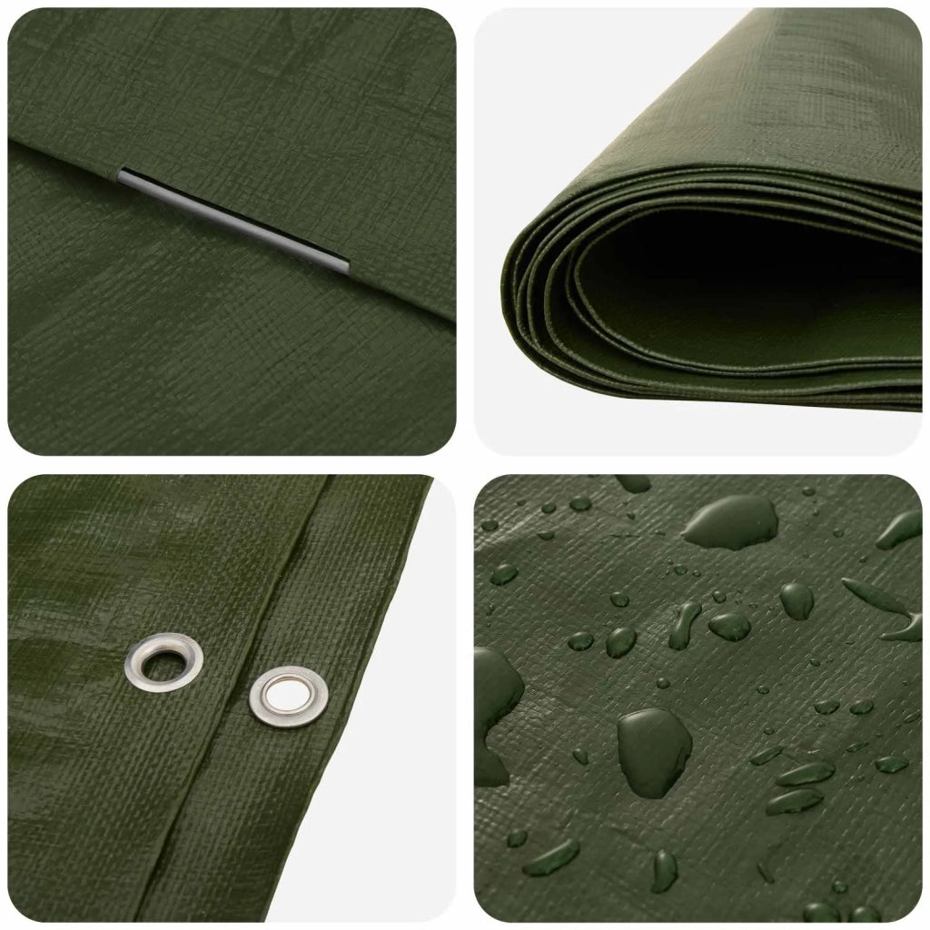 Telo con Occhielli Verde 4 x 8 m 260 gsm PE 42039375
