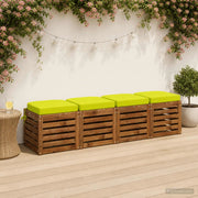 Cuscini per sedile a 4 pezzi SOEST 4 pz 100% Poliestere 945194