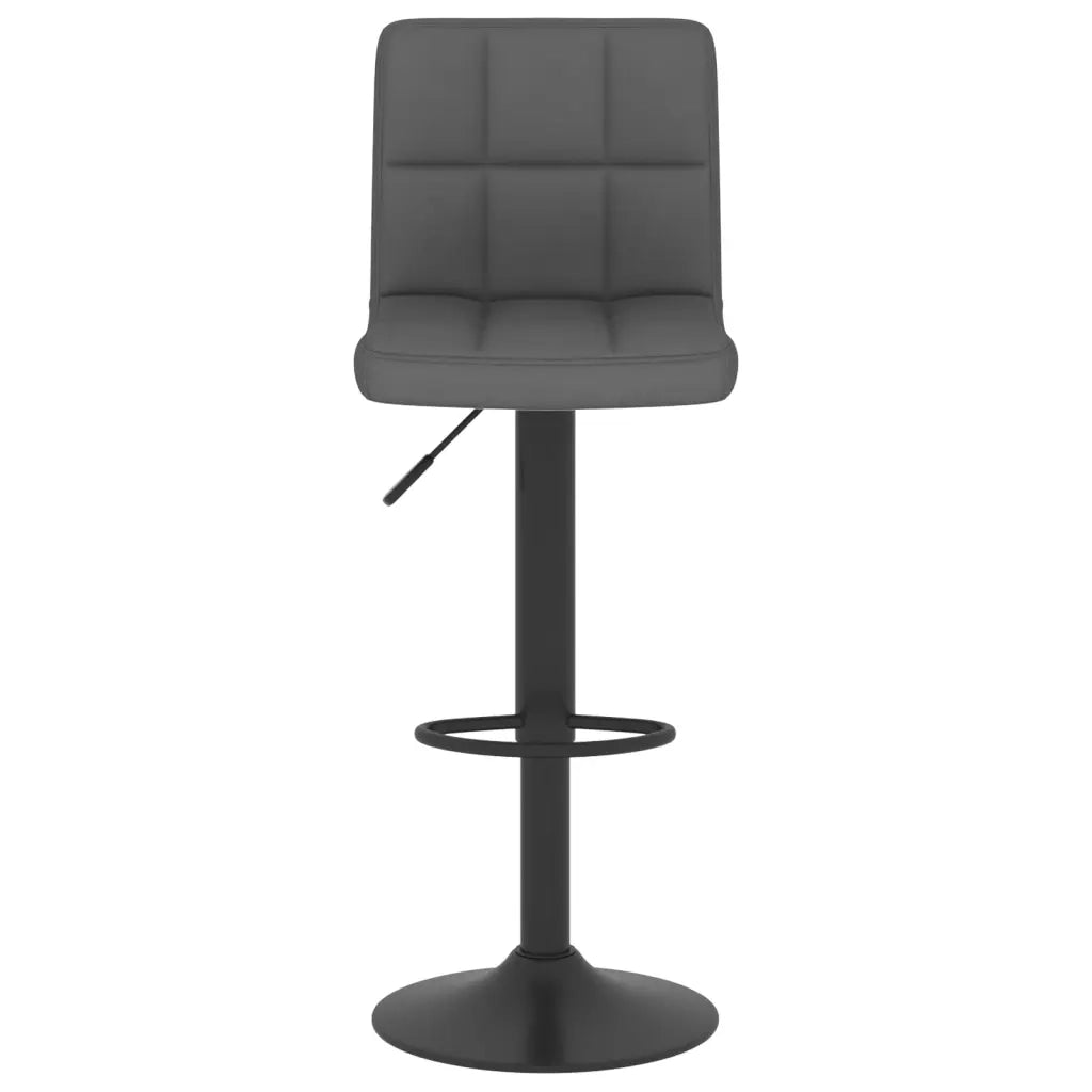 Sgabelli da Bar 2 pz in Tessuto Grigio Scuro 334281