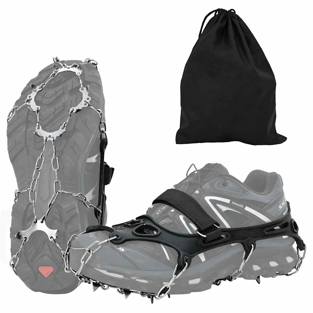 Artigli di ghiaccio per scarpe Nero M 42021444