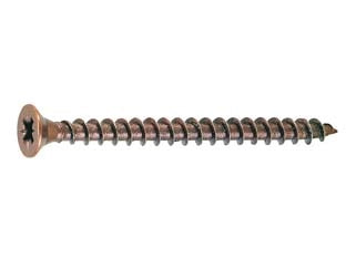 VITE TRUCIOLARE TSP CAVA PZ INTERAMENTE FILETTATA IN ACCIAIO BRONZATO- - ø mm.4,5x20 - 500 pezzi AMBROVIT