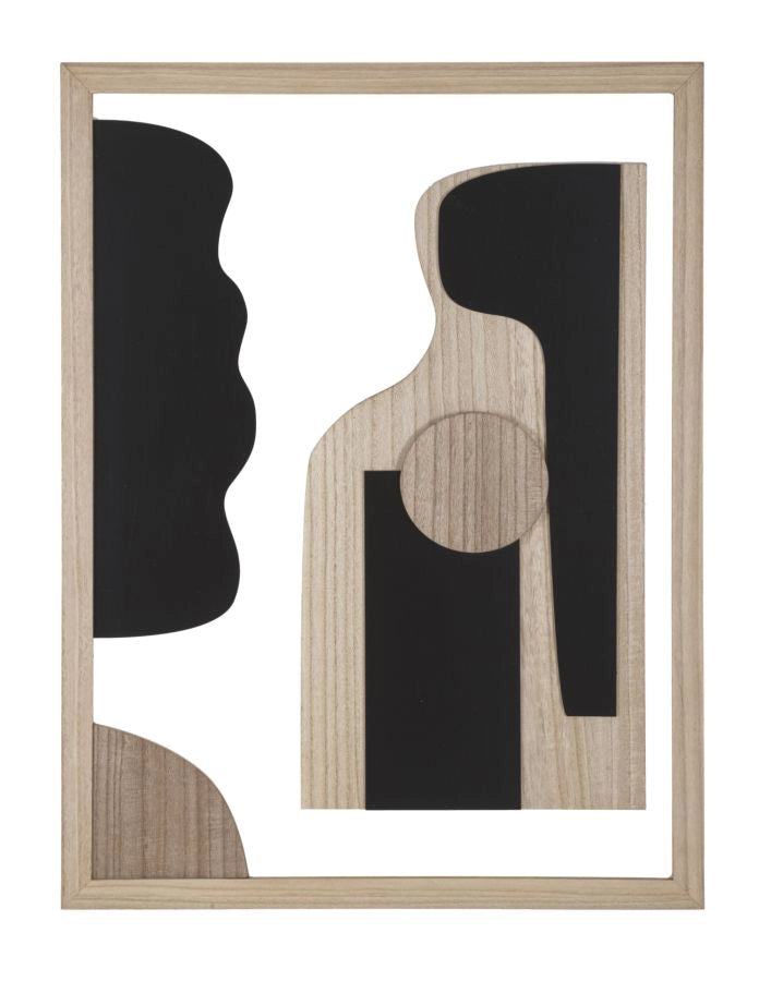 Pannello da Muro Astry 60x2x80 cm in MDF Multicolor