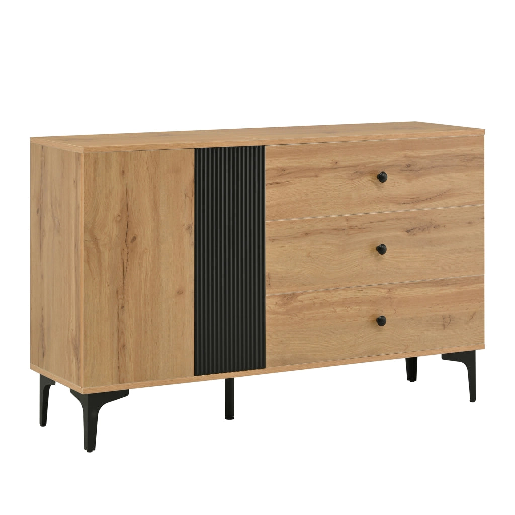 Credenza Moderna ¨C Xylo ¨C Legno, 120x35x76 cm