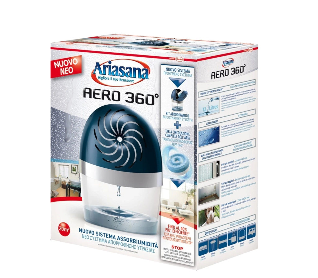 KIT ASSORBIUMIDITA' 'AERO 360  °' 450 gr - ARIASANA