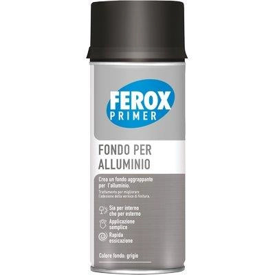 FONDO AGGRAPPANTE SPRAY FEROX AREXONS - ALLUMINIO ML 400- 6 pezzi