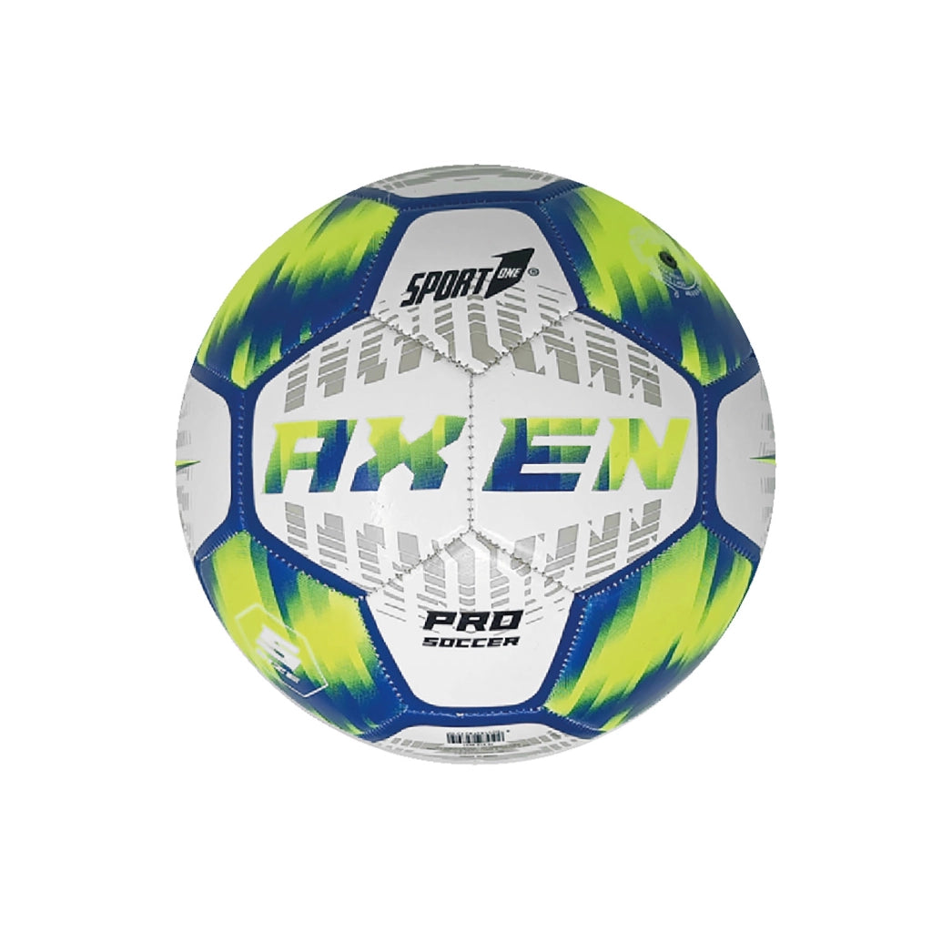 Pallone da Calcio Axen Misura 5 Cuoio Sintetico per Partite Allenamenti Colore Assortito