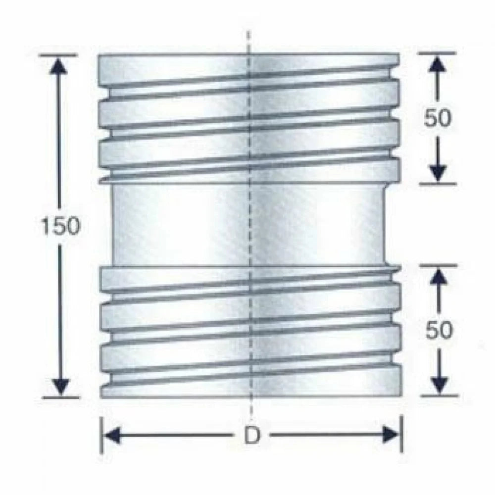 Raccordo tubi flessibili dp d.25