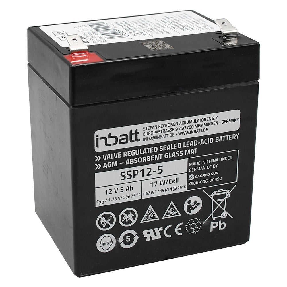 Batteria per Elettrificatore a Pannello Solare Albert Kerbl Sun Power 12v 4