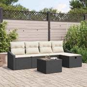 Set di divani con cuscino 5 pcs polyrattan 3360598