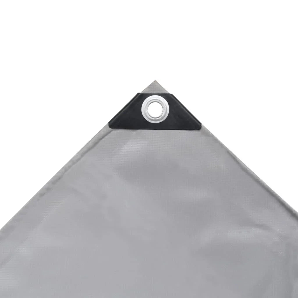 Telone multiuso e resistente 650 g/m² 5 x 6 m grigio 02_0002182