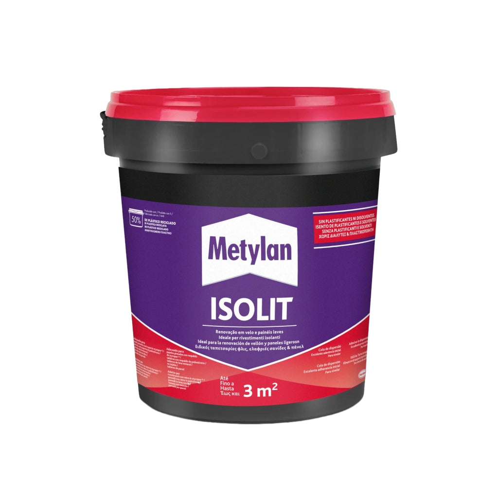 Adesivo Isolanti Isolit Metylan 925 g 2 Pezzi