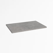 TOP IN LEGNO PER BASE MOD. UNIKA- cm 70x46x1,8 Olmo Cemento- DH- pezzi 1