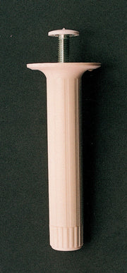 PIEDINO REGOLABILE ABS D 28X100 MM BIANCO*- 4,0 pz
