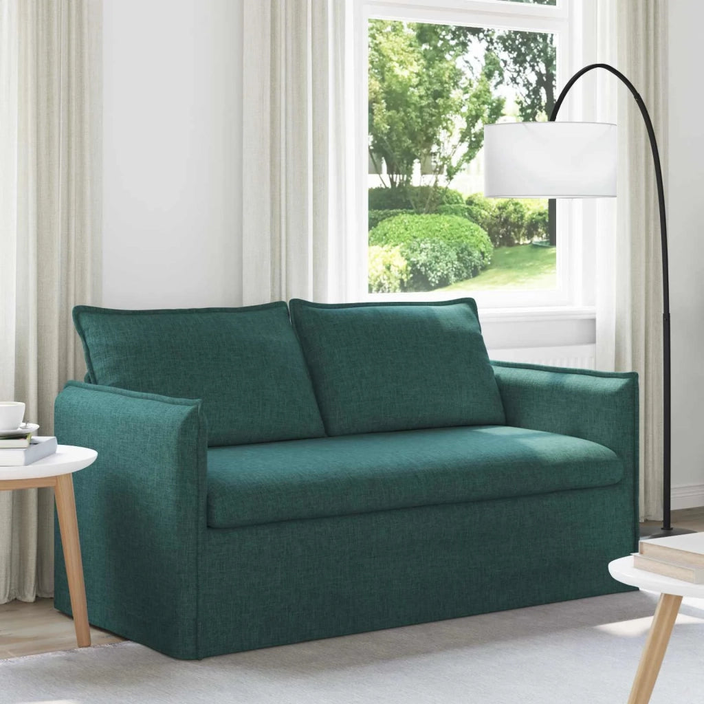 Divano Verde Scuro 156 x 82 x 85 cm Tessuto 42024521