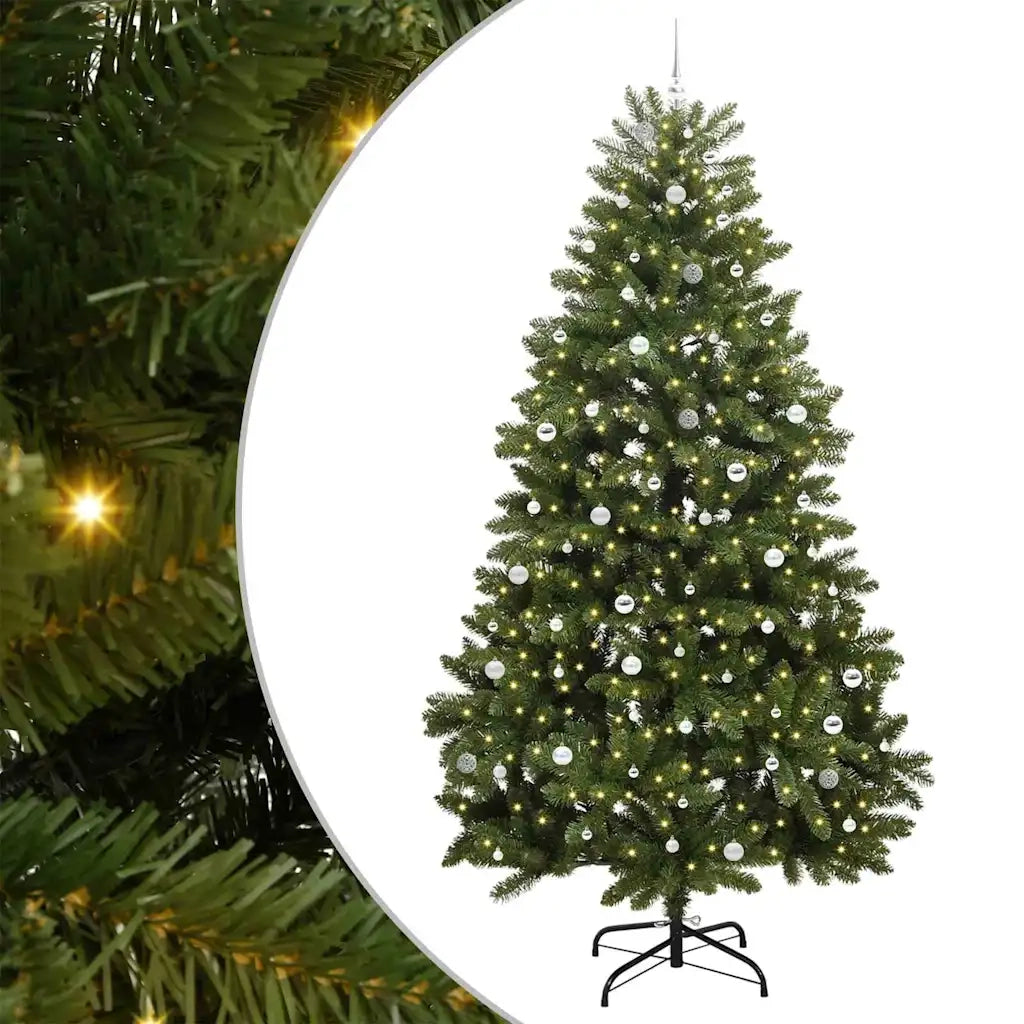 Albero di Natale artificiale Verde 300 cm PVC e Metallo