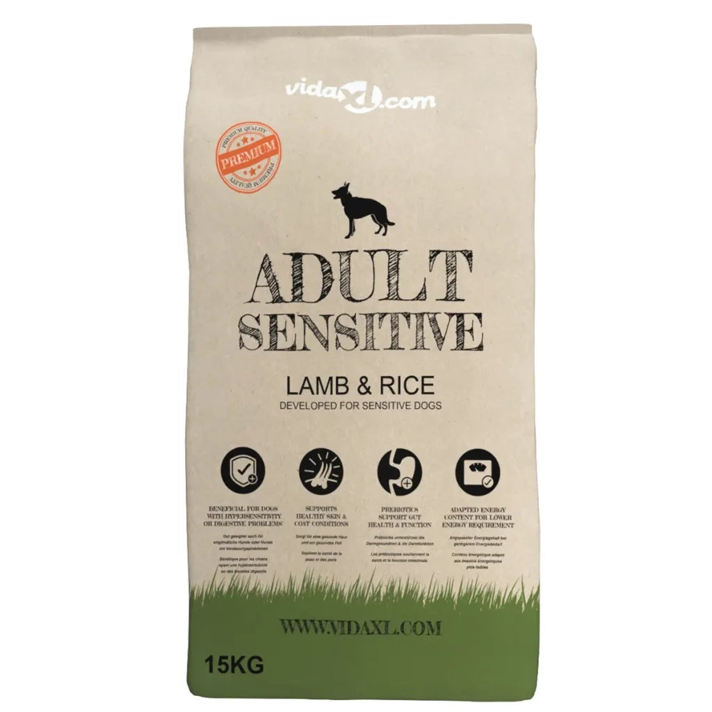 Cibo Secco per Cani Premium Adult Sensitive Lamb & Rice 15 kg 170491