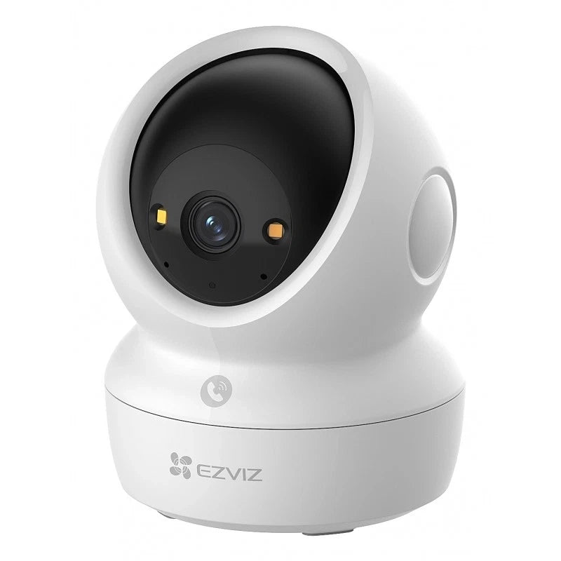 EZVIZ - H6c Pro 4K 8MP - telecamera da interno motorizzata Wi-Fi Pan & Tilt
