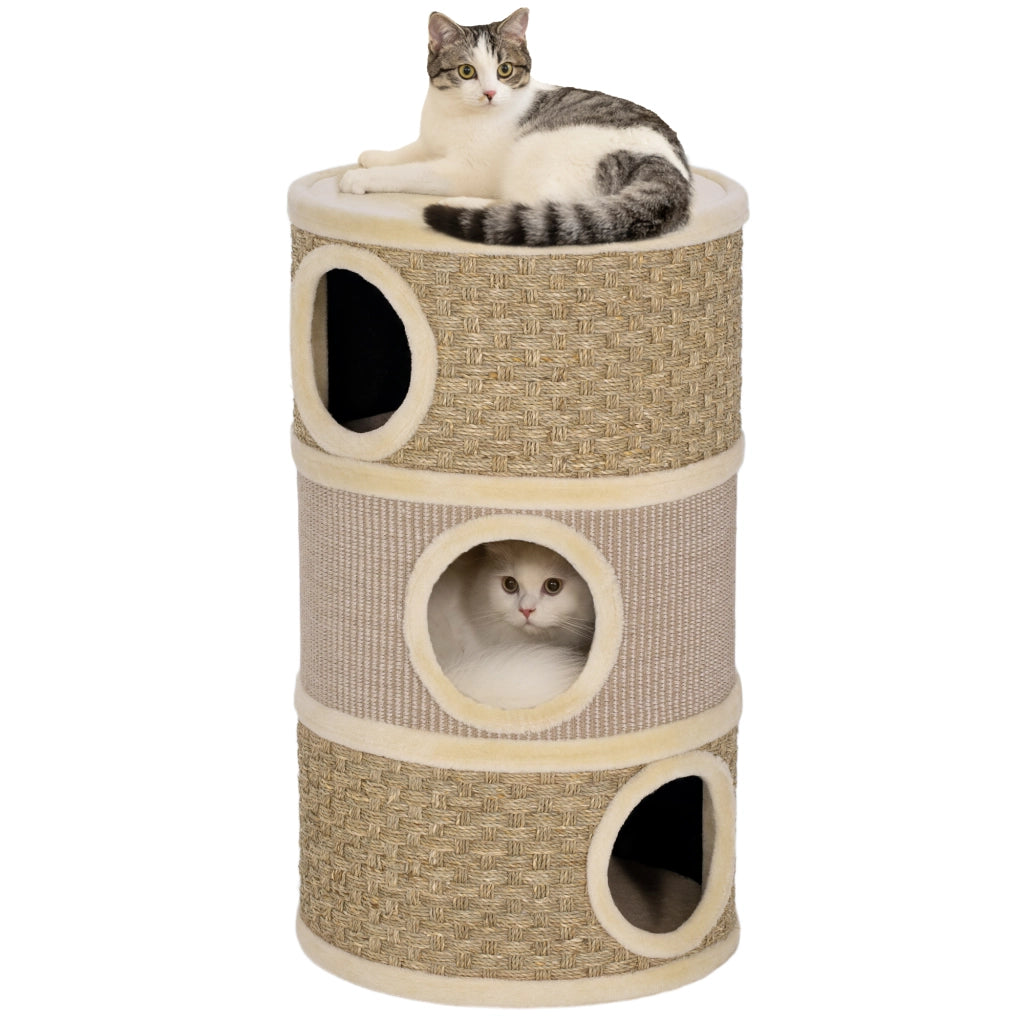 Albero per Gatti con Tiragraffi ¨C Minimal ¨C 45x45x79 cm