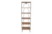 Libreria in legno "Balaban" - 46 x 30 x 165 cm - Marrone