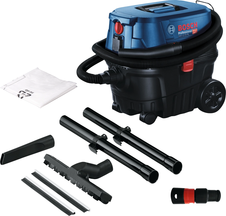 Bosch GAS 12‑25 PL Professionale 1.250W aspiratore a umido secco con filtro HEPA