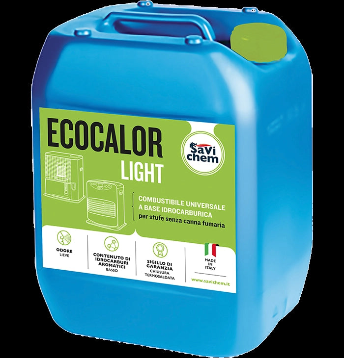 Combustibile liquido Savichem Ecocalor Light da 18Lt per stufe a petrolio