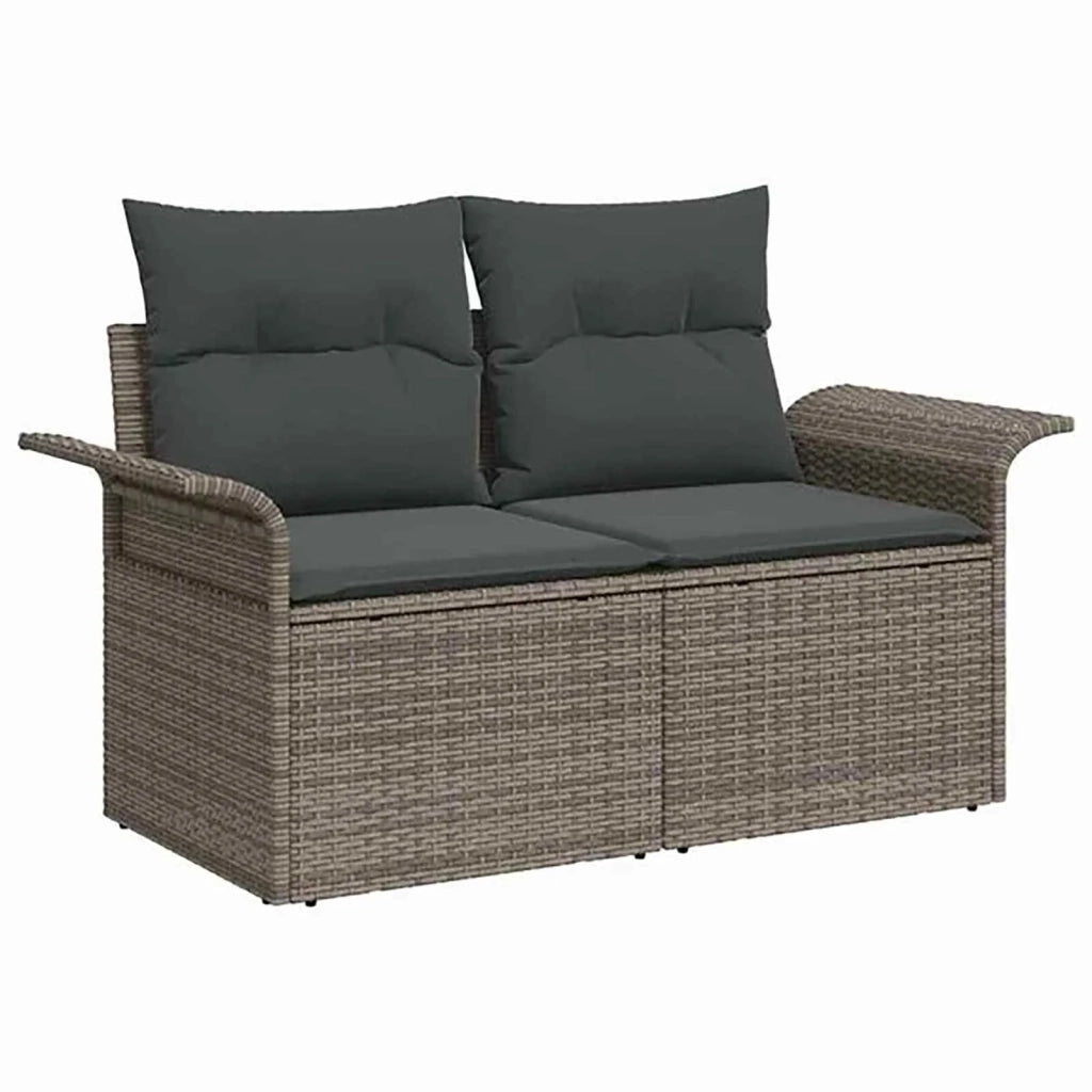 Set di divani 6 pz 4-Numero di posti Grigio e Grigio Scuro 3447084