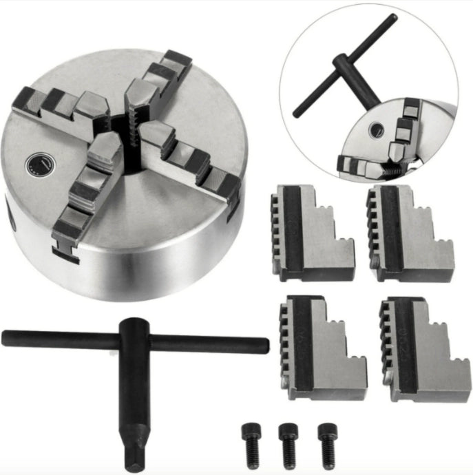 MANDRINO AUTOCENTRANTE 4+4 GRIFFE – Ø 200mm PER TORNIO