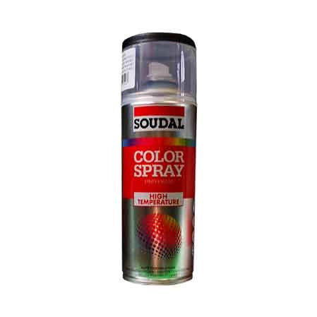 SMALTO SPRAY ALTE TEMPERATURE SOUDAL 400 ml - Trasparente - 6 pezzi- SOUDAL