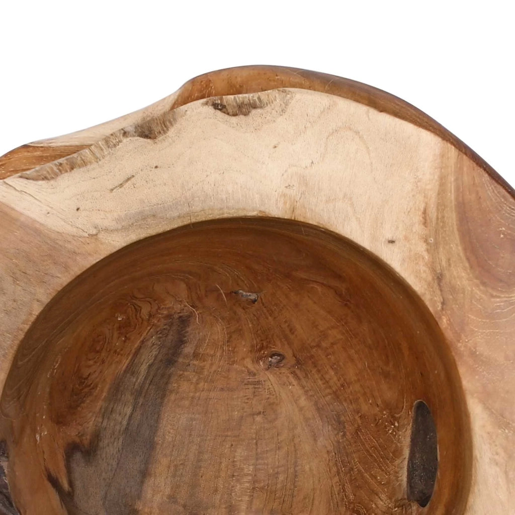 Portafrutta JEPARA Marrone Teak Ø 35 cm 42010346